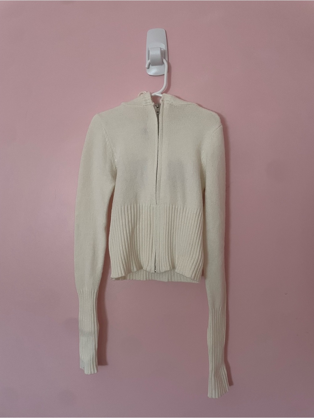 Forever 21 California West Coast Cream Zip-Up
